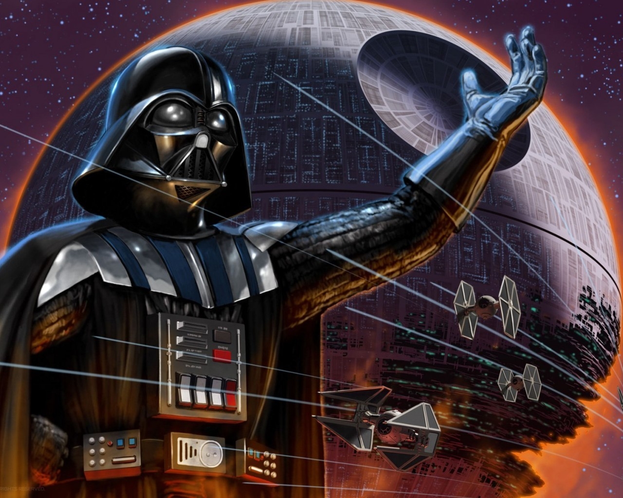 Darth Vader Star Wars Character for 1280 x 1024 resolution