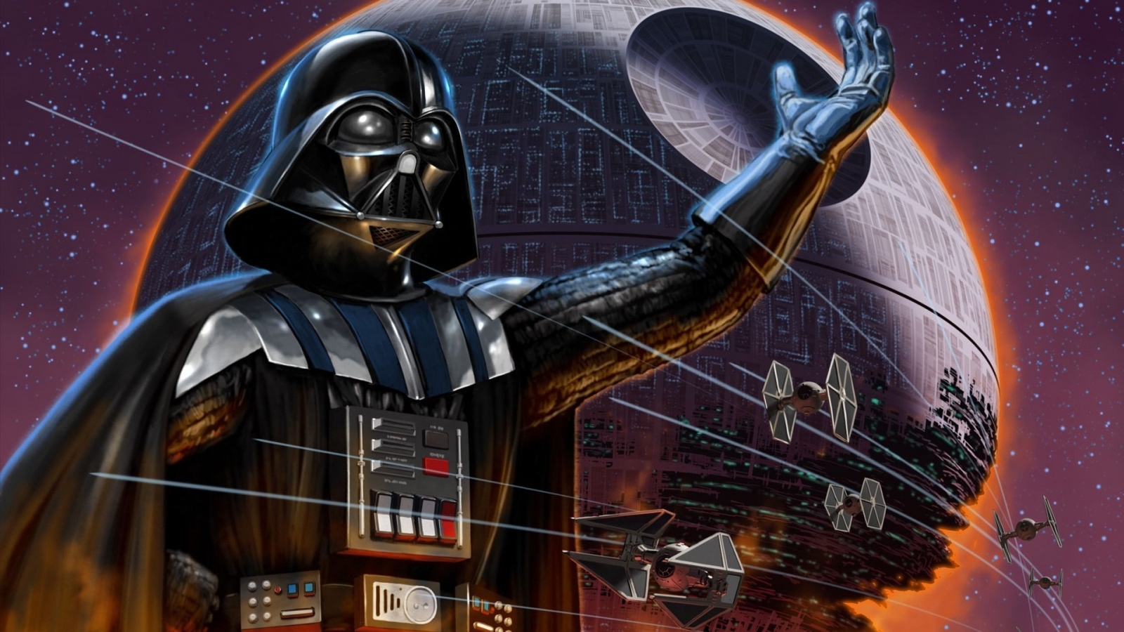 Darth Vader Star Wars Character for 1600 x 900 HDTV resolution