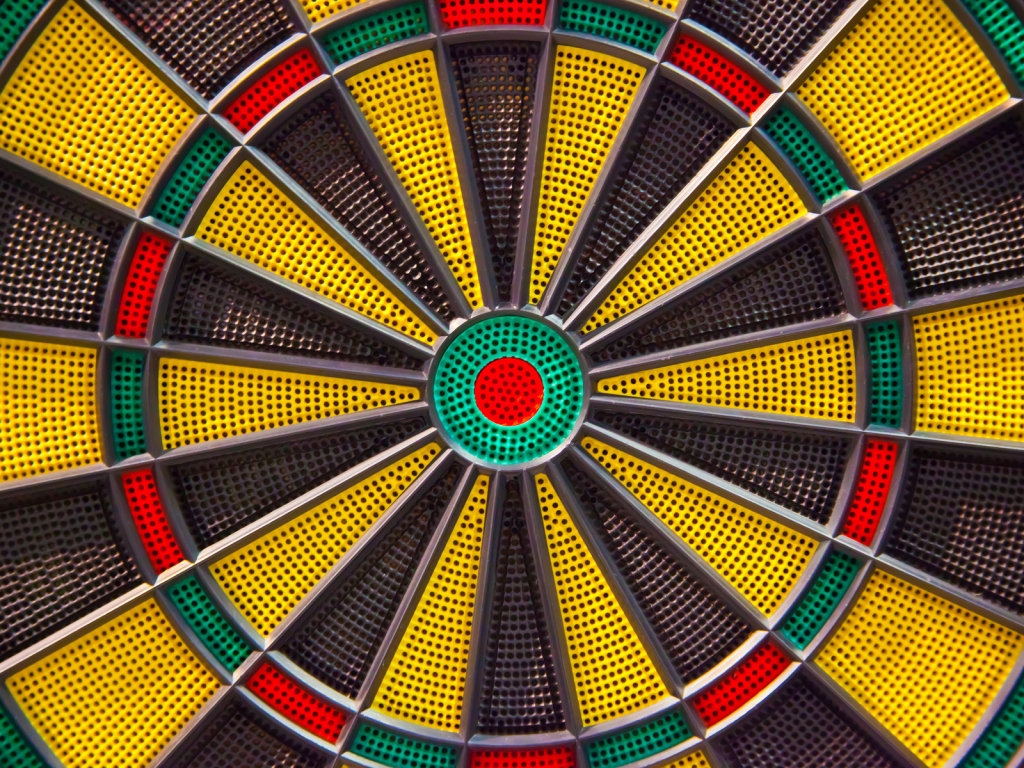 Darts Target  for 1024 x 768 resolution