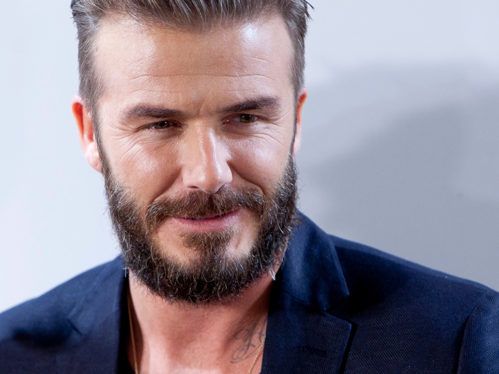 David Beckham Beard Style for 1024 x 768 resolution