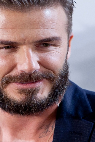 David Beckham Beard Style for 320 x 480 iPhone resolution