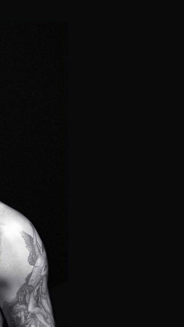 David Beckham Monochrome for 640 x 1136 iPhone 5 resolution