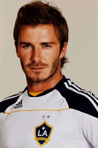 David Beckham Smile for 320 x 480 iPhone resolution