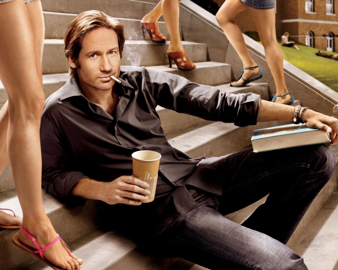 David Duchovny Californication for 1280 x 1024 resolution
