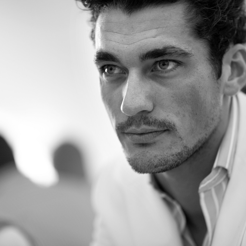David Gandy Serious Face for 1024 x 1024 iPad resolution