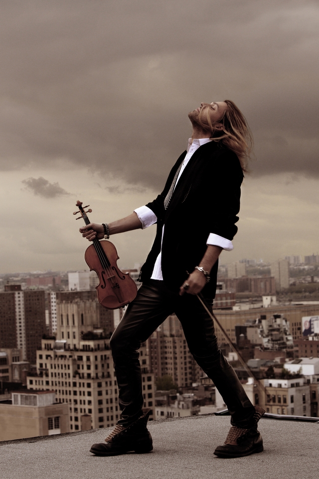 David Garrett Violin for 640 x 960 iPhone 4 resolution