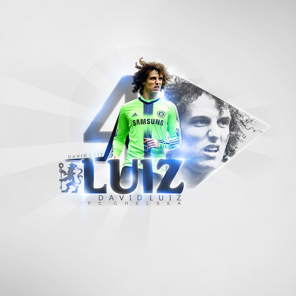 David Luiz for 1024 x 1024 iPad resolution