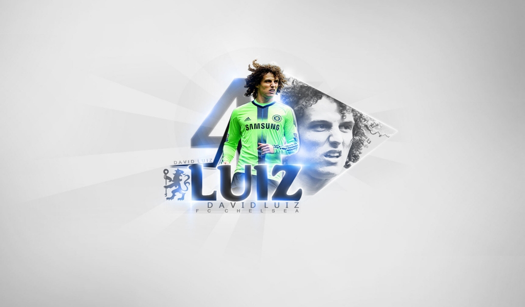David Luiz for 1024 x 600 widescreen resolution