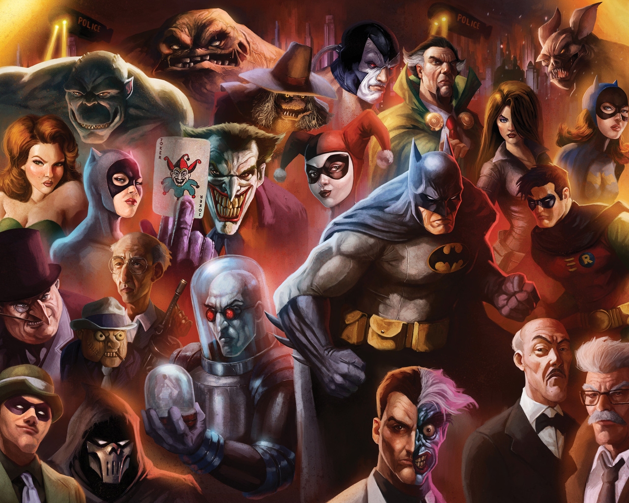 DC Comics Characters for 1280 x 1024 resolution
