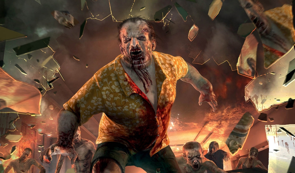 Dead Island Game Zombie for 1024 x 600 widescreen resolution