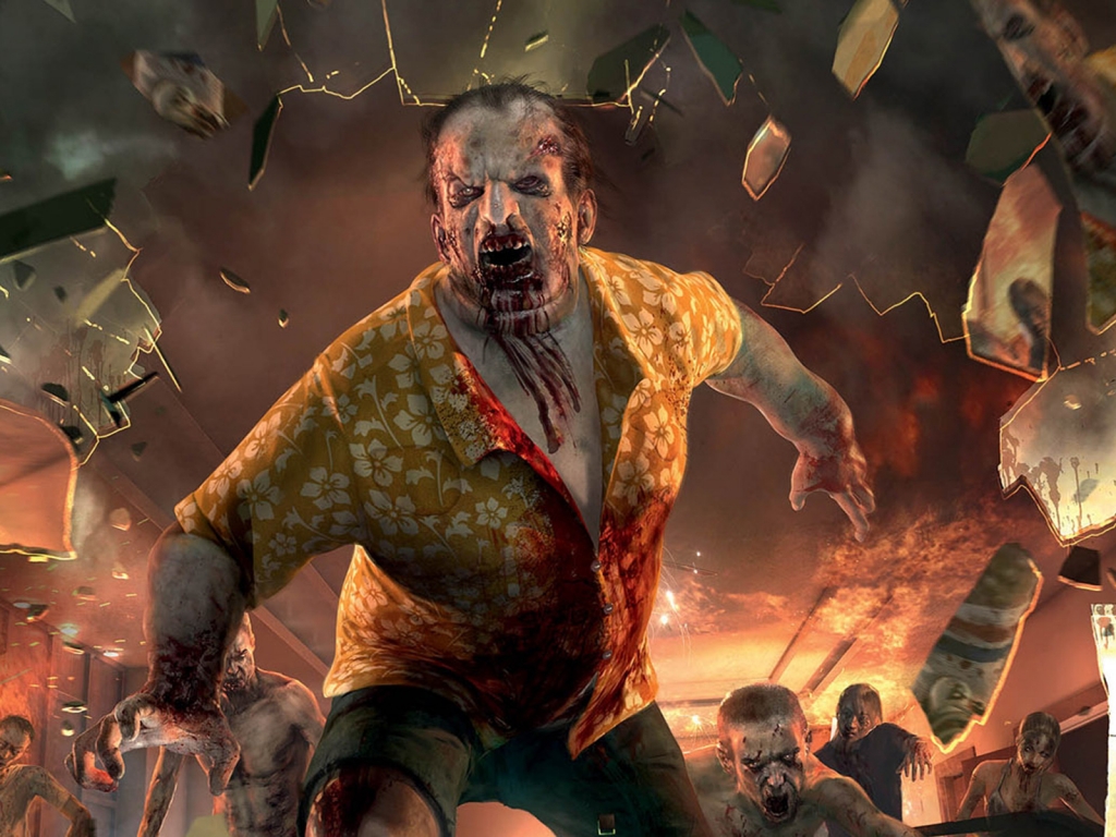 Dead Island Game Zombie for 1024 x 768 resolution