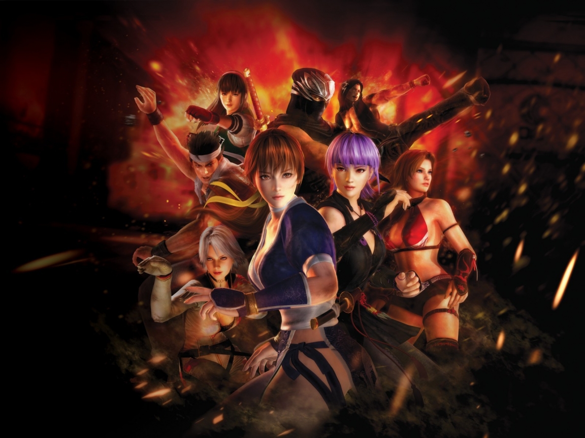 Dead or Alive 5 Poster for 1152 x 864 resolution