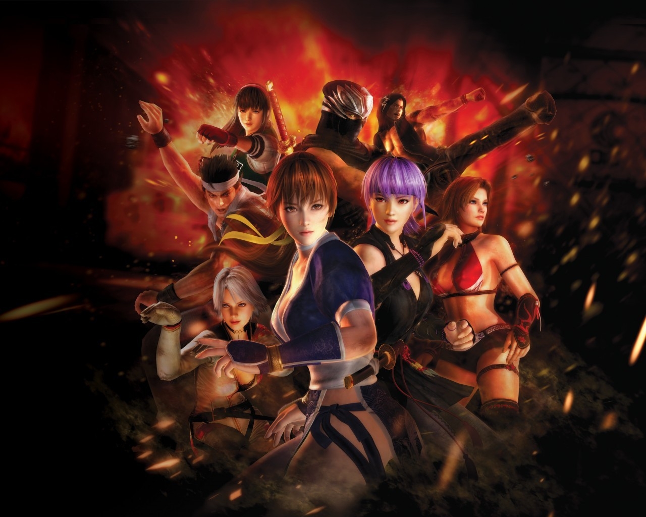 Dead or Alive 5 Poster for 1280 x 1024 resolution