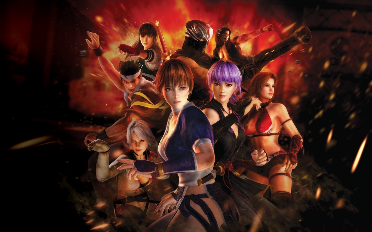 Dead or Alive 5 Poster for 1280 x 800 widescreen resolution