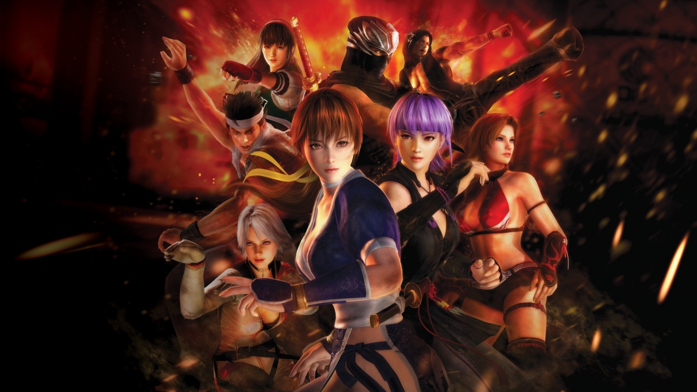 Dead or Alive 5 Poster for 1366 x 768 HDTV resolution