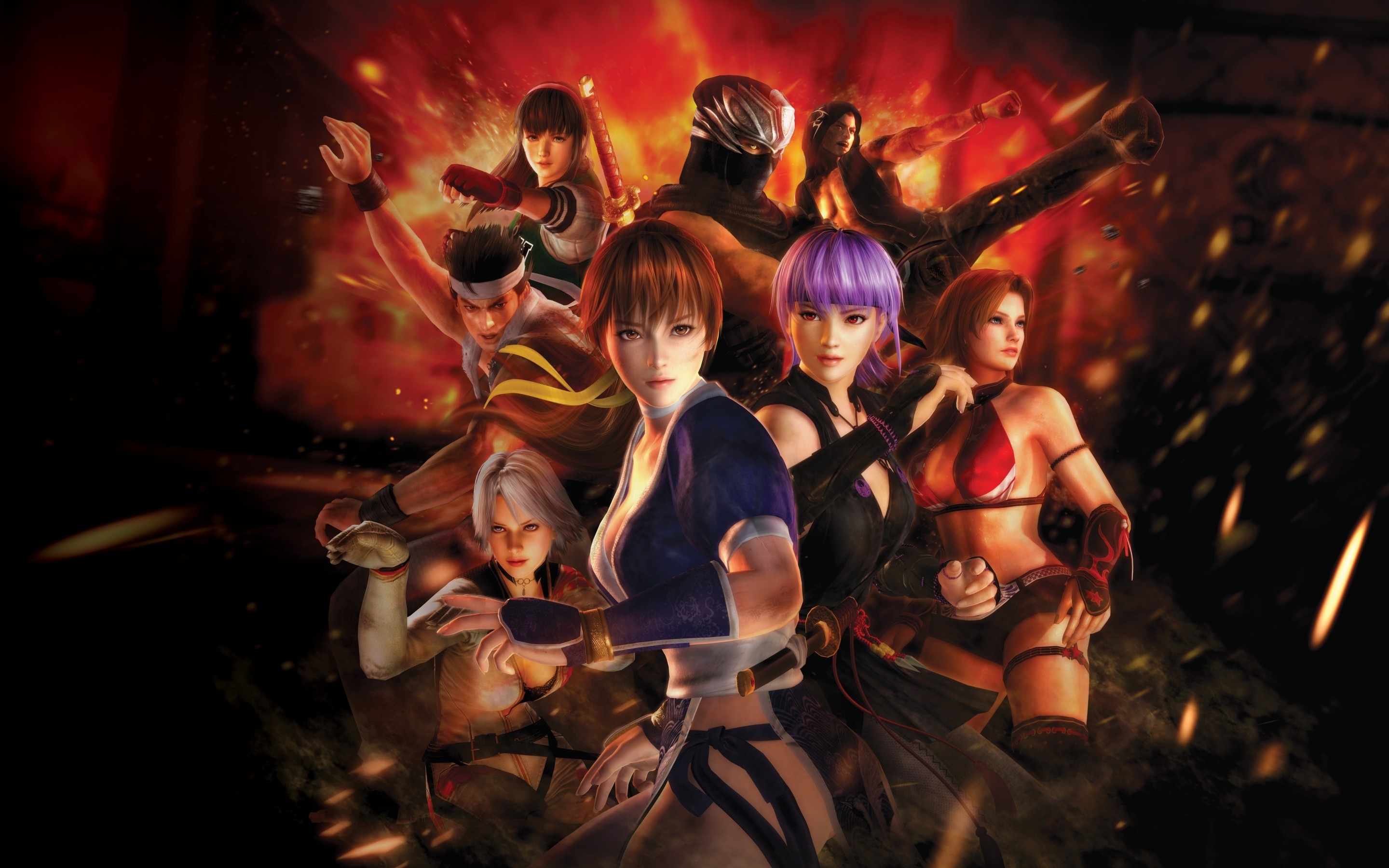 Dead or Alive 5 Poster for 2880 x 1800 Retina Display resolution