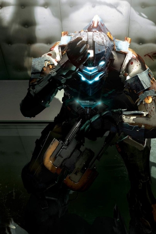 Dead Space 2 Character for 320 x 480 iPhone resolution