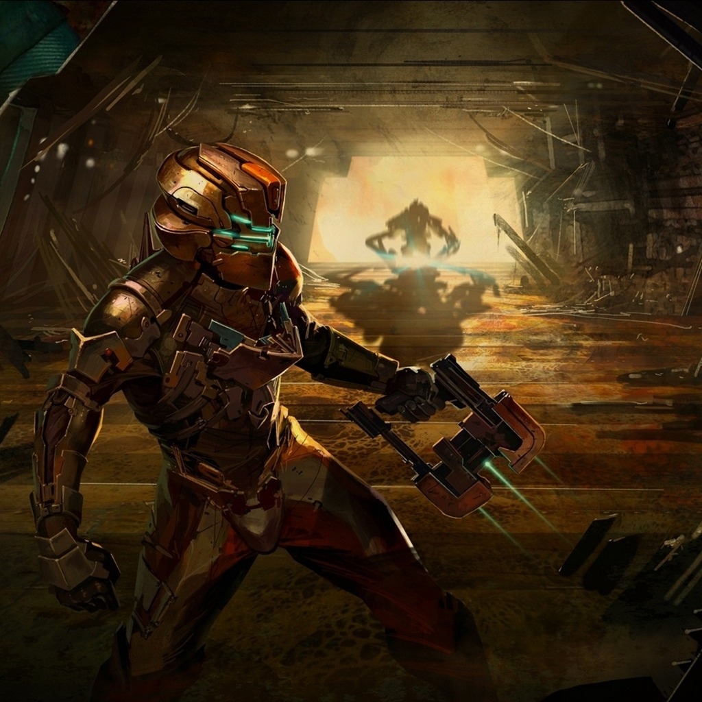 Dead Space 2 Scene for 1024 x 1024 iPad resolution