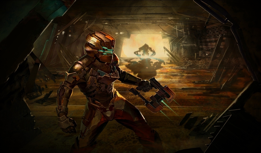 Dead Space 2 Scene for 1024 x 600 widescreen resolution