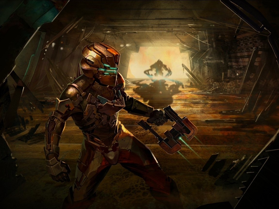 Dead Space 2 Scene for 1152 x 864 resolution