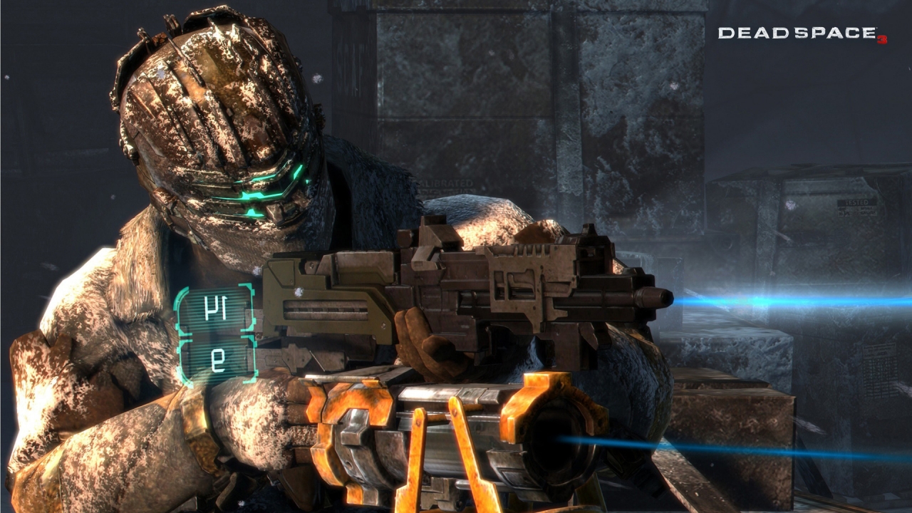 Dead Space 3 Sniper for 1280 x 720 HDTV 720p resolution