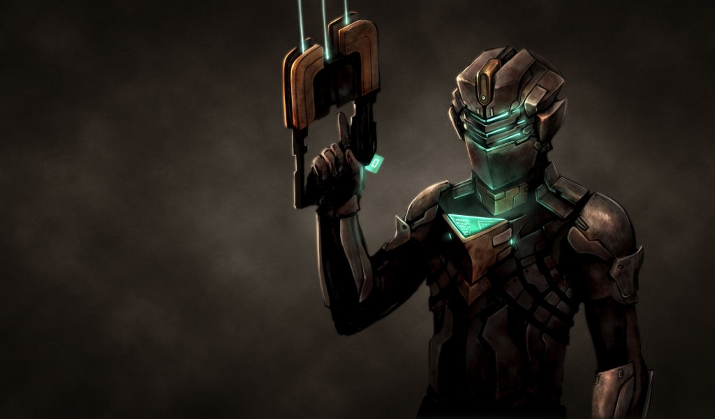 Dead Space Suit for 1024 x 600 widescreen resolution