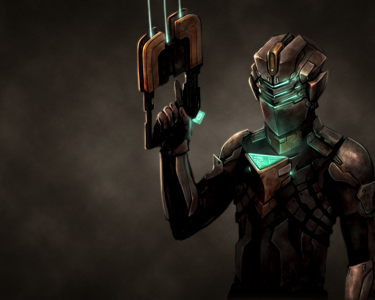 Dead Space Suit for 1280 x 1024 resolution