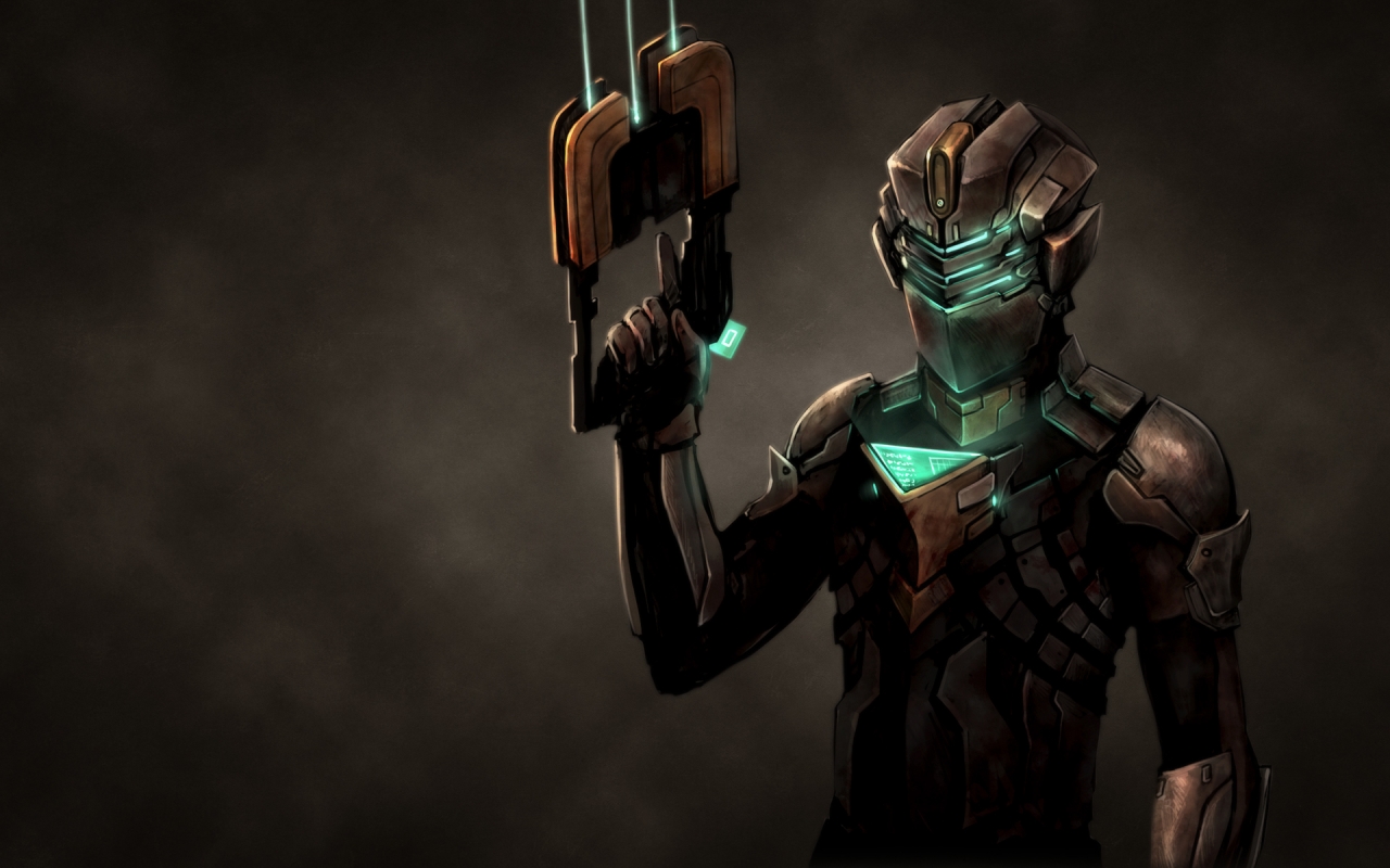 Dead Space Suit for 1280 x 800 widescreen resolution