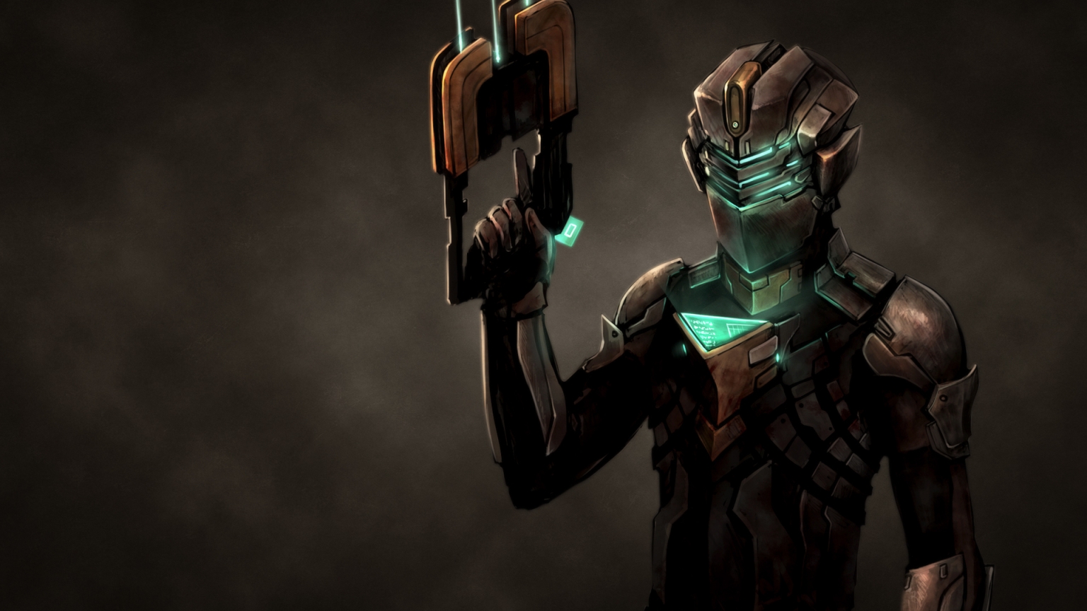 Dead Space Suit for 1536 x 864 HDTV resolution