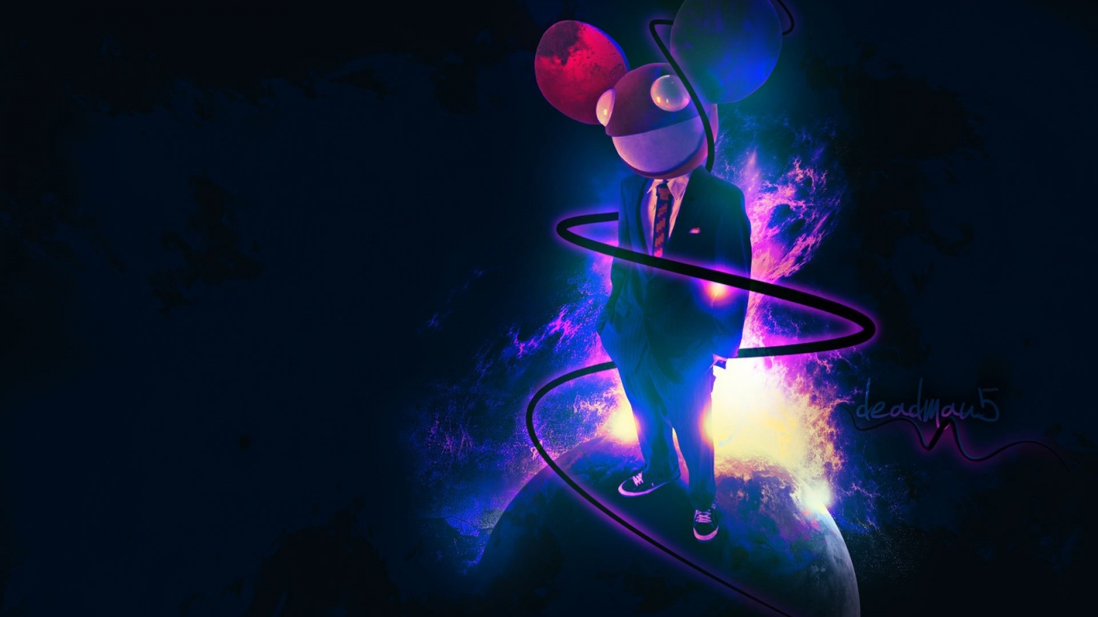 Deadmau5 Poster for 1600 x 900 HDTV resolution