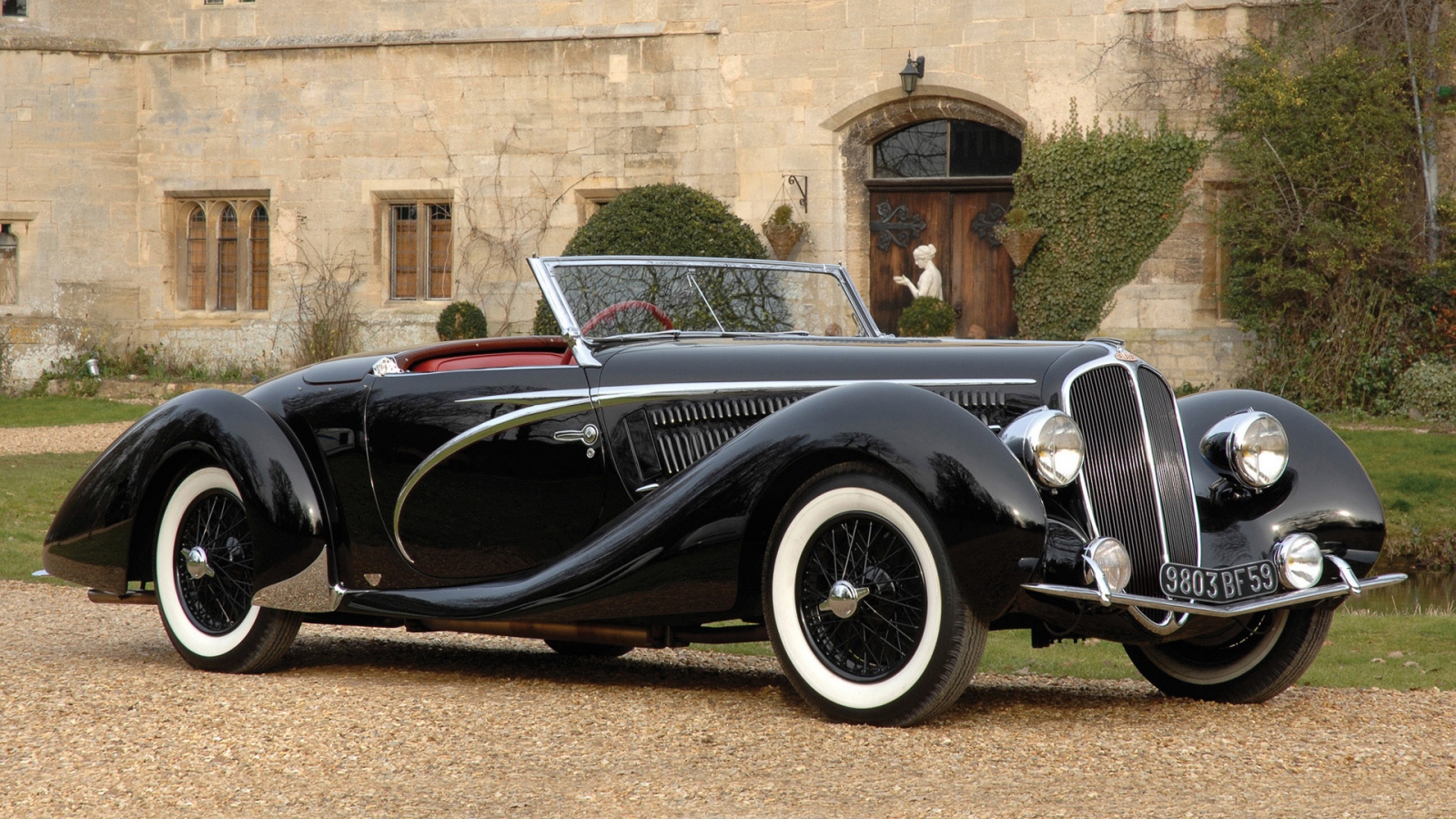 Delahaye 135 MS Cabriolet for 1600 x 900 HDTV resolution