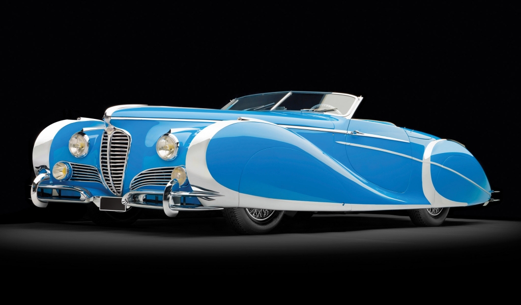 Delahaye 175 S Saoutchik Roadster for 1024 x 600 widescreen resolution