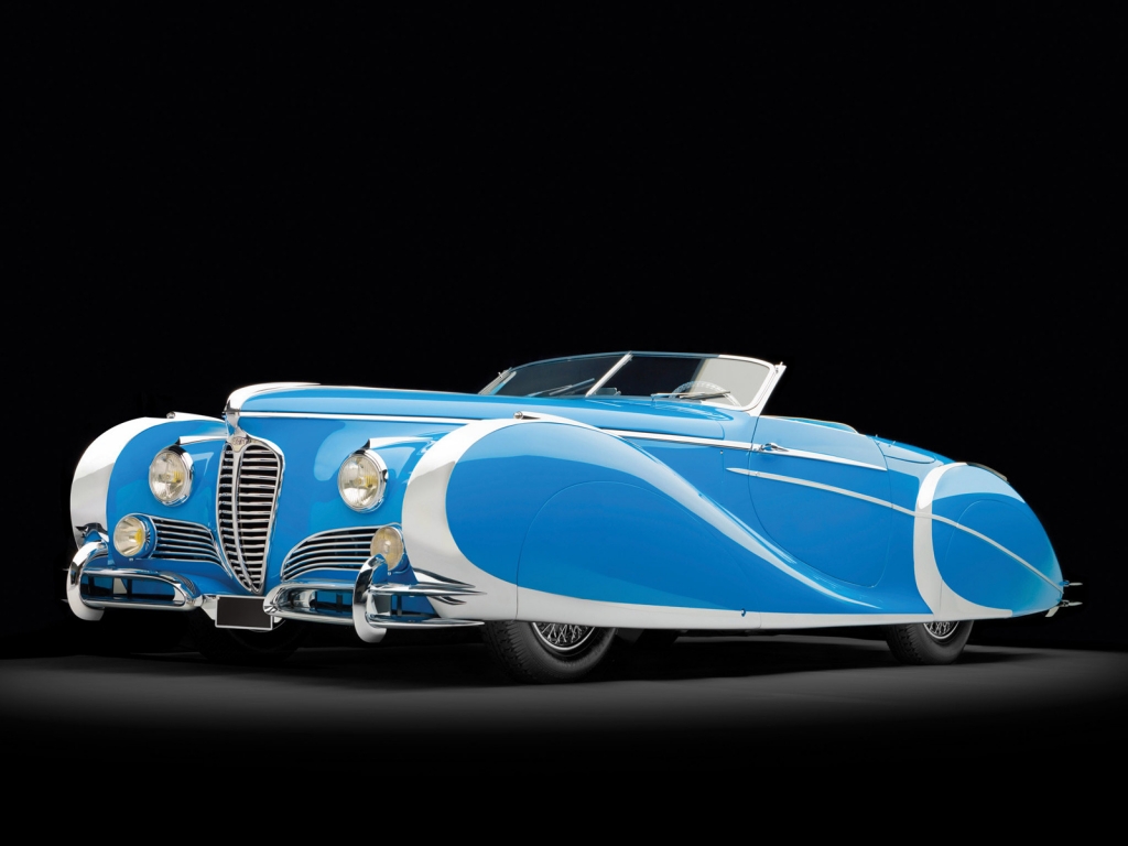 Delahaye 175 S Saoutchik Roadster for 1024 x 768 resolution