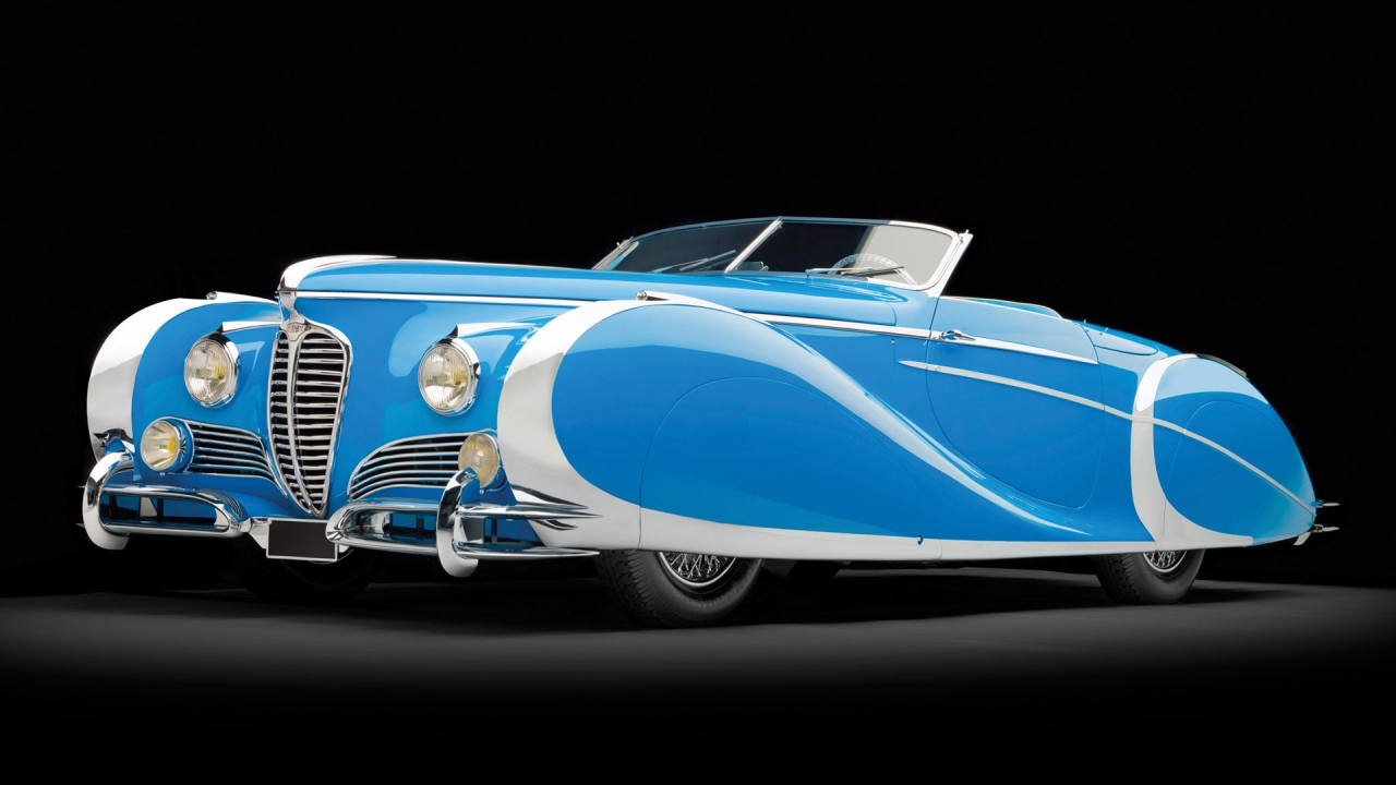 Delahaye 175 S Saoutchik Roadster for 1280 x 720 HDTV 720p resolution
