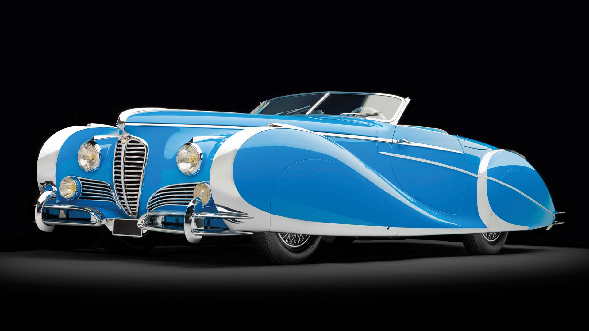 Delahaye 175 S Saoutchik Roadster for 1920 x 1080 HDTV 1080p resolution