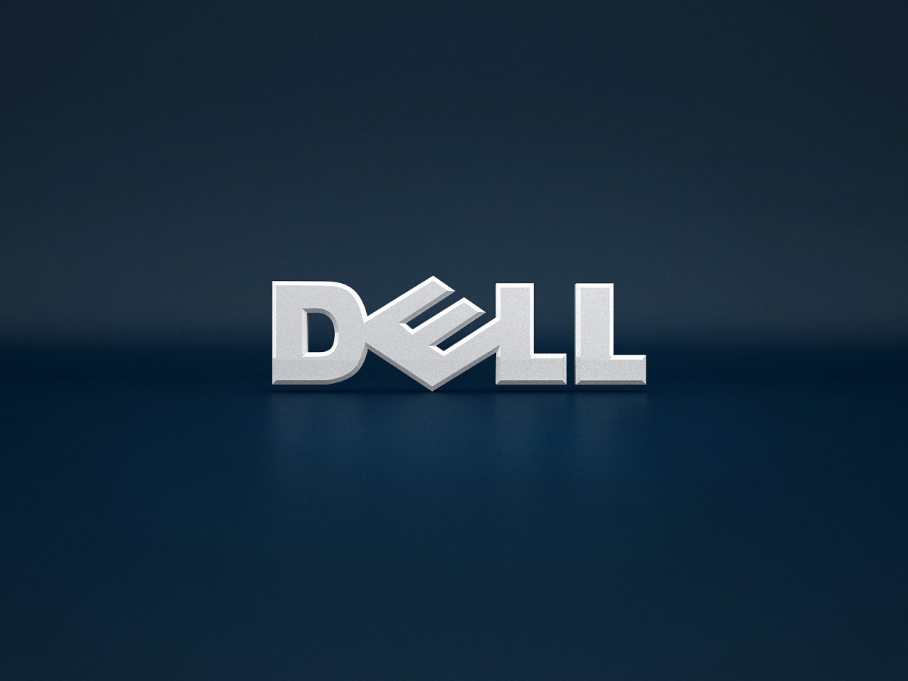 Dell blue background for 1280 x 960 resolution