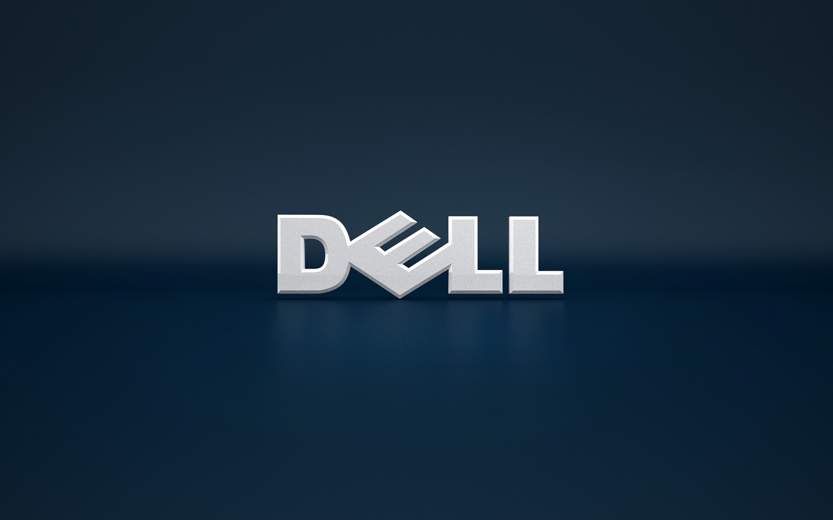 Dell blue background for 1680 x 1050 widescreen resolution