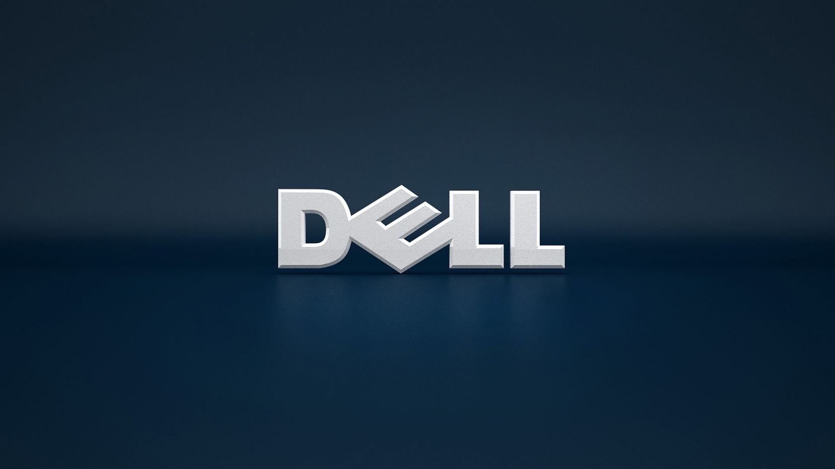 Dell blue background for 1680 x 945 HDTV resolution