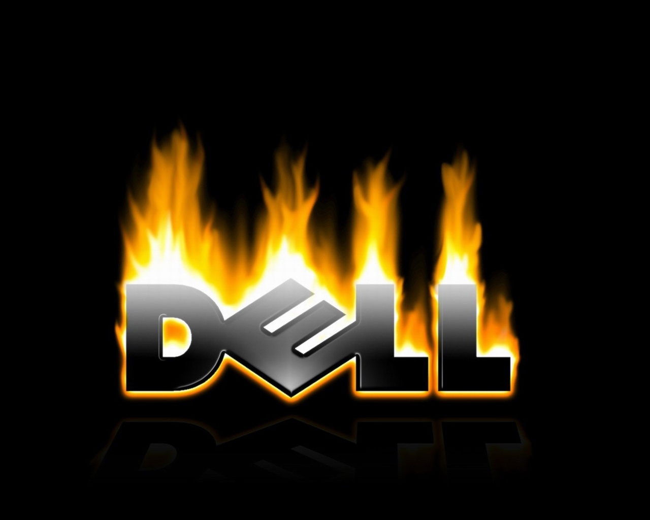 Dell in fire for 1280 x 1024 resolution