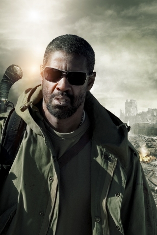 Denzel Washington The Book of Eli for 320 x 480 iPhone resolution