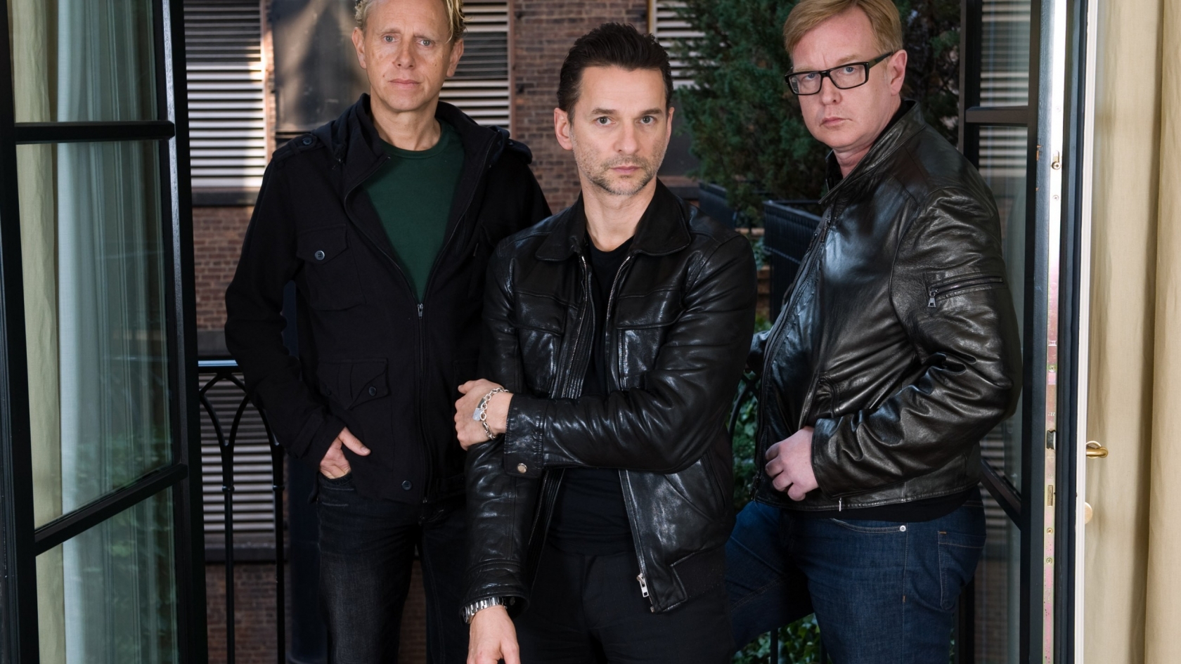 Depeche Mode Members Poster for 1680 x 945 HDTV resolution