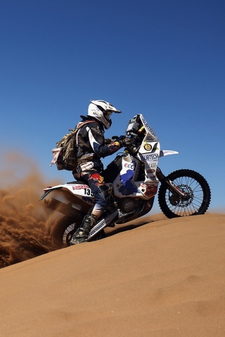 Desert Biker for 320 x 480 iPhone resolution