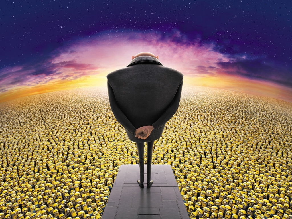 Despicable Me 2 Film for 1024 x 768 resolution