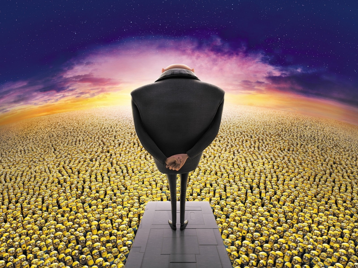 Despicable Me 2 Film for 1152 x 864 resolution