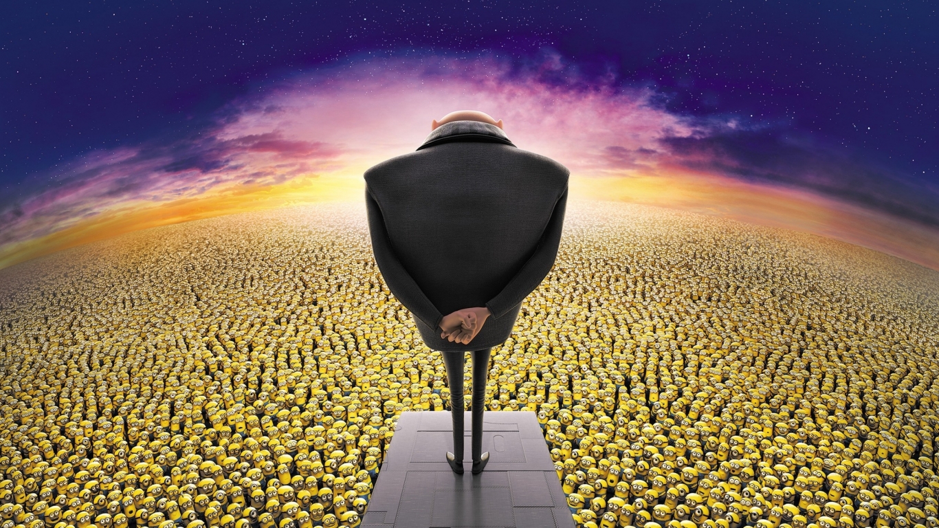 Despicable Me 2 Film for 1366 x 768 HDTV resolution