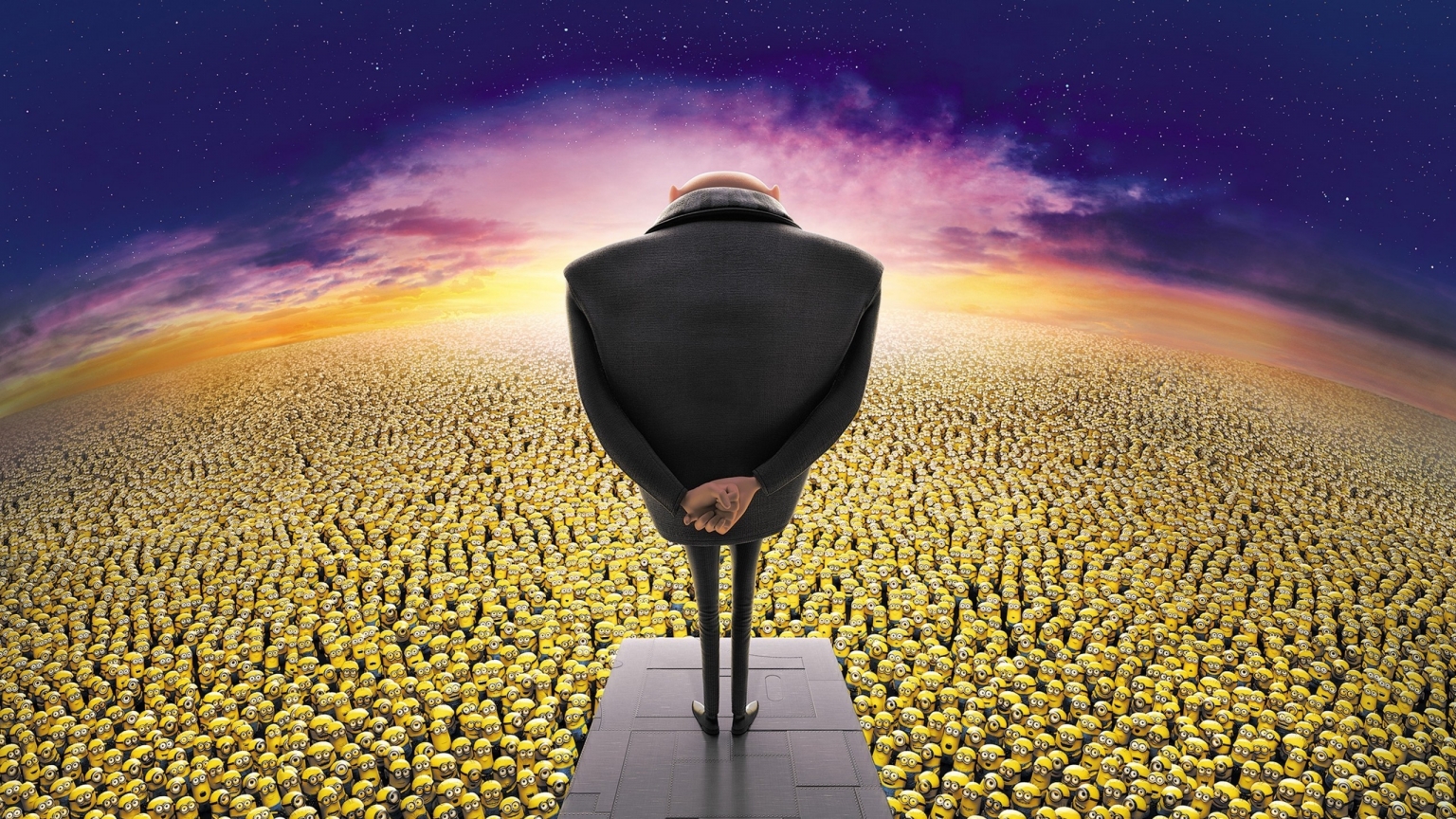 Despicable Me 2 Film for 1536 x 864 HDTV resolution
