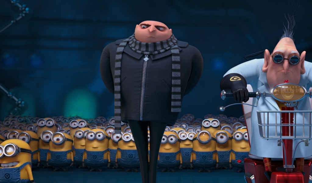 Despicable Me 2 Gru for 1024 x 600 widescreen resolution
