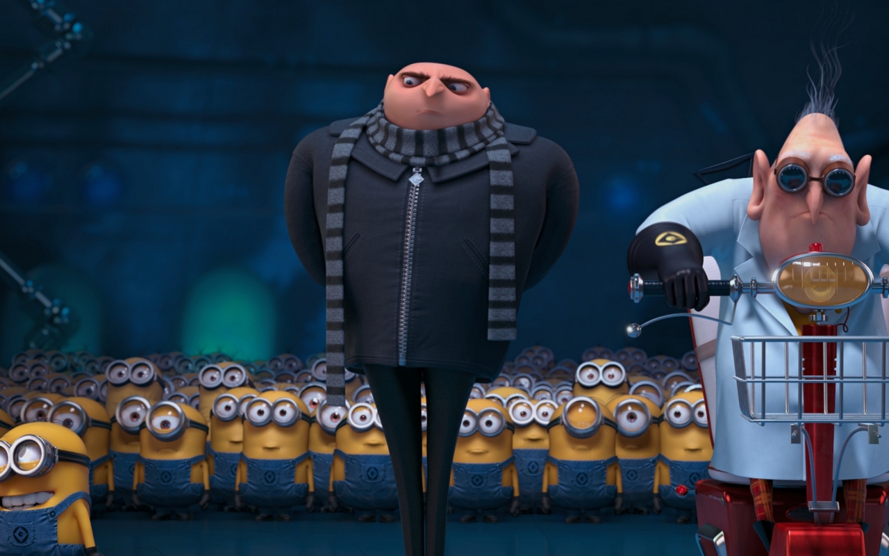 Despicable Me 2 Gru for 1280 x 800 widescreen resolution