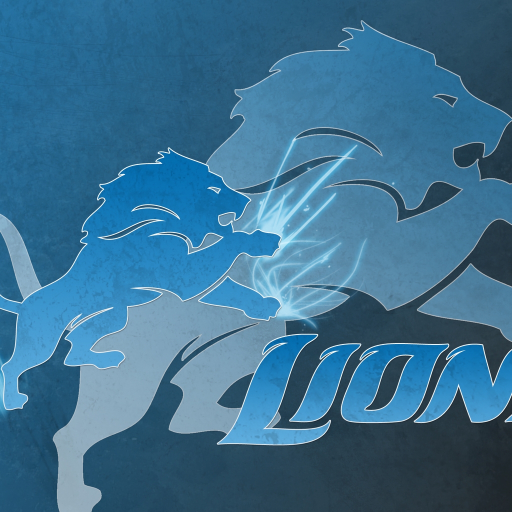 Detroit Lions Logo for 1024 x 1024 iPad resolution