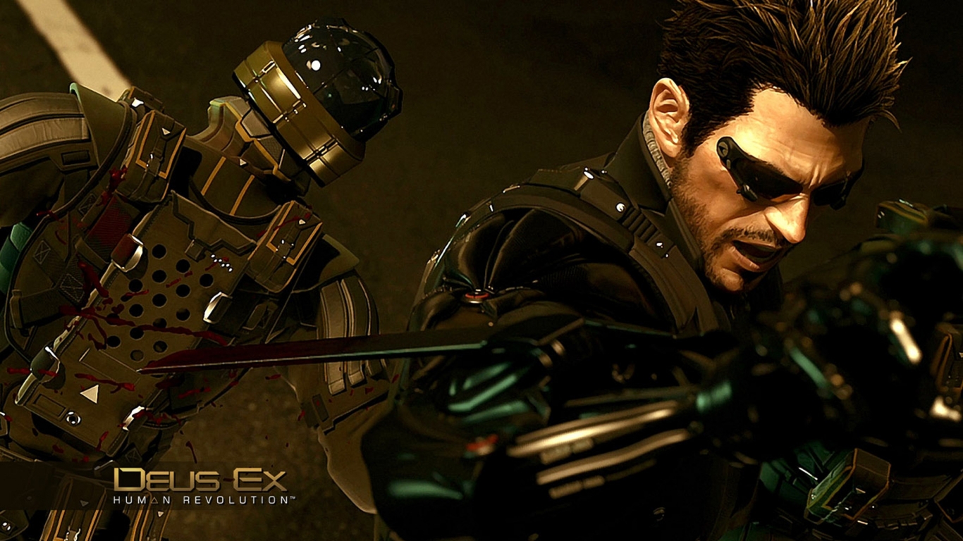 Deus Ex Human Revolution Poster for 1366 x 768 HDTV resolution